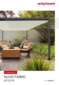 Pergola NUUN FABRIC - EN