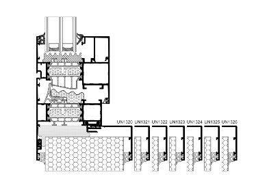 Okno Genesis 75 v sendvičovom paneli