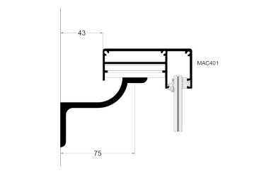 RAILING - pripevnenie madla k stene