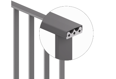 Lištové Zábradlie GUTMANN