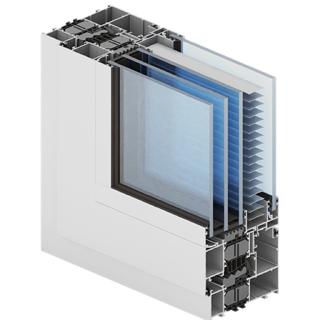 Genesis 75 s integrovanou žalúziou